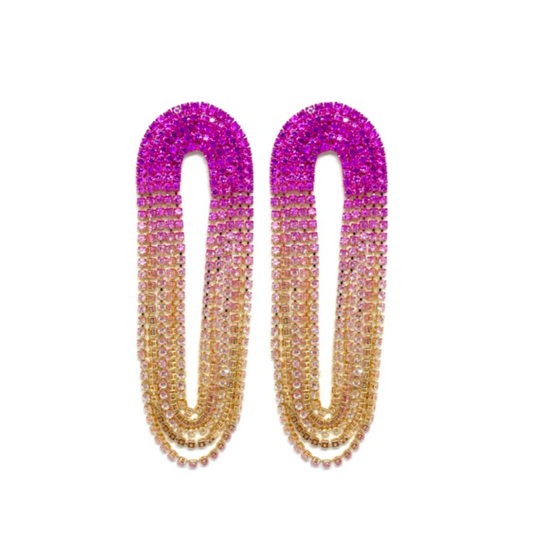 Circular Studded Loop Drops