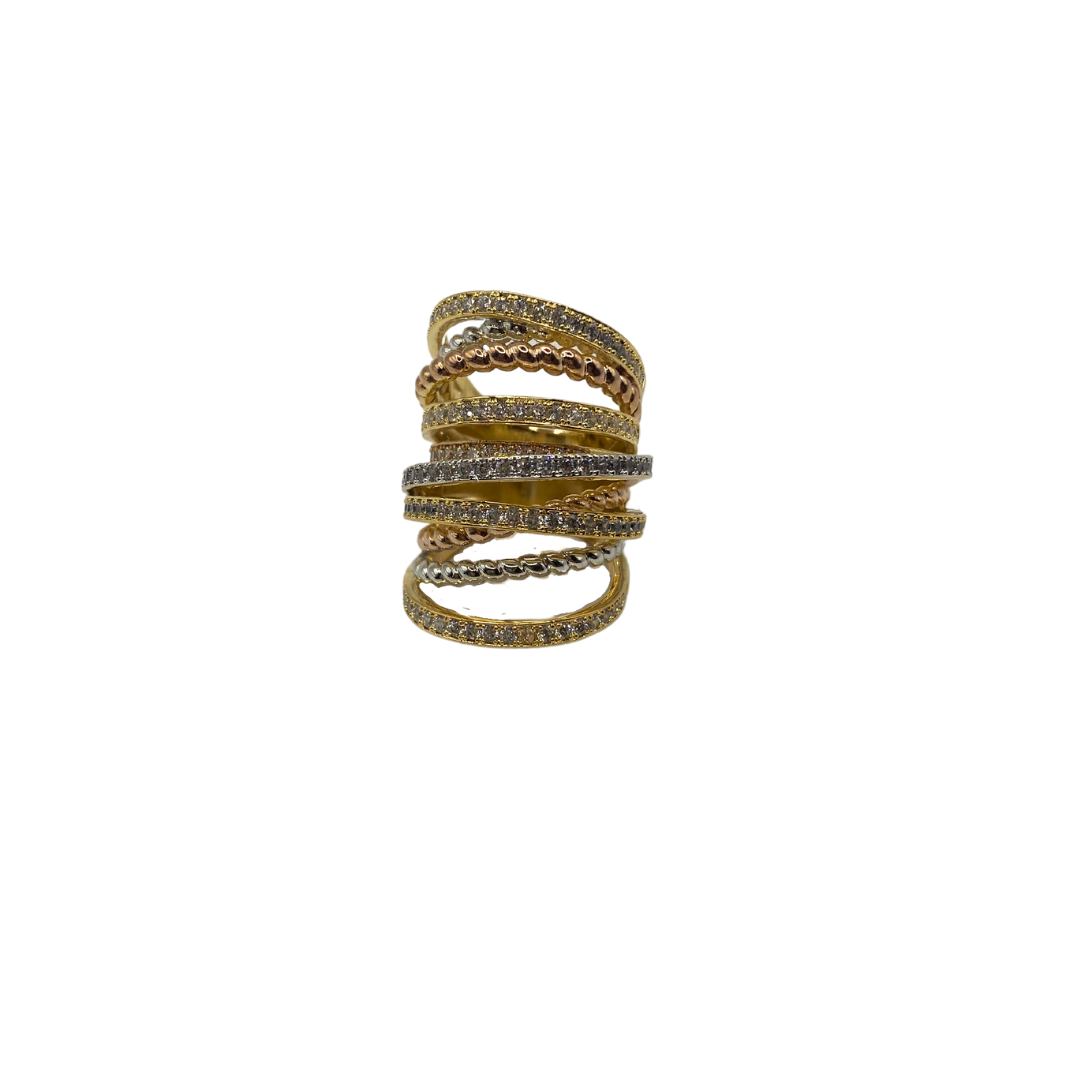 Mixue Rings Mixed Metal Ring - more sizes – Accessory Concierge