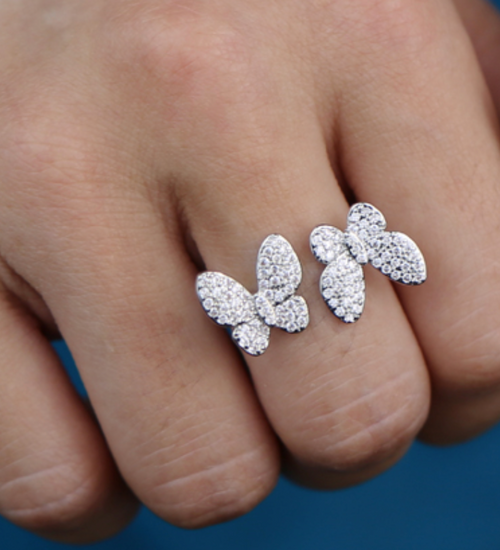 Mariposa Cuff Ring