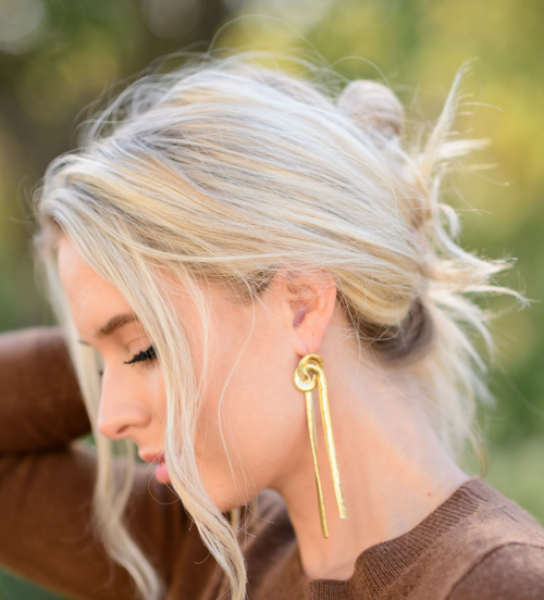 Gold Knot Drops
