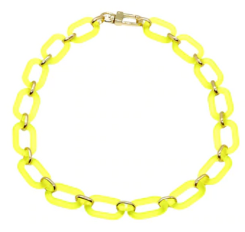 Lucite Link Necklace - more colors