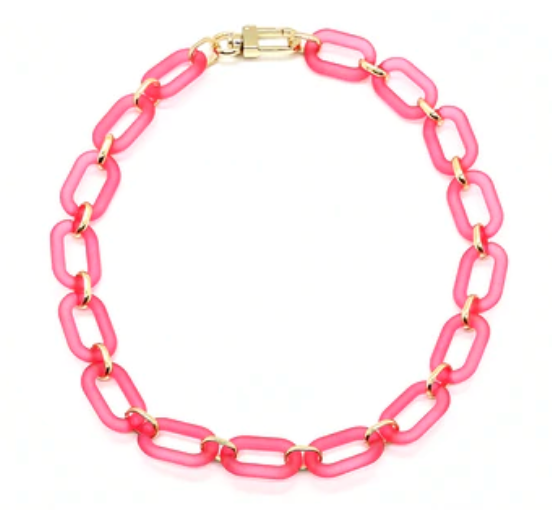 Lucite Link Necklace - more colors – Accessory Concierge