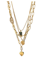 Luisa Layered Necklace Set- wholesale