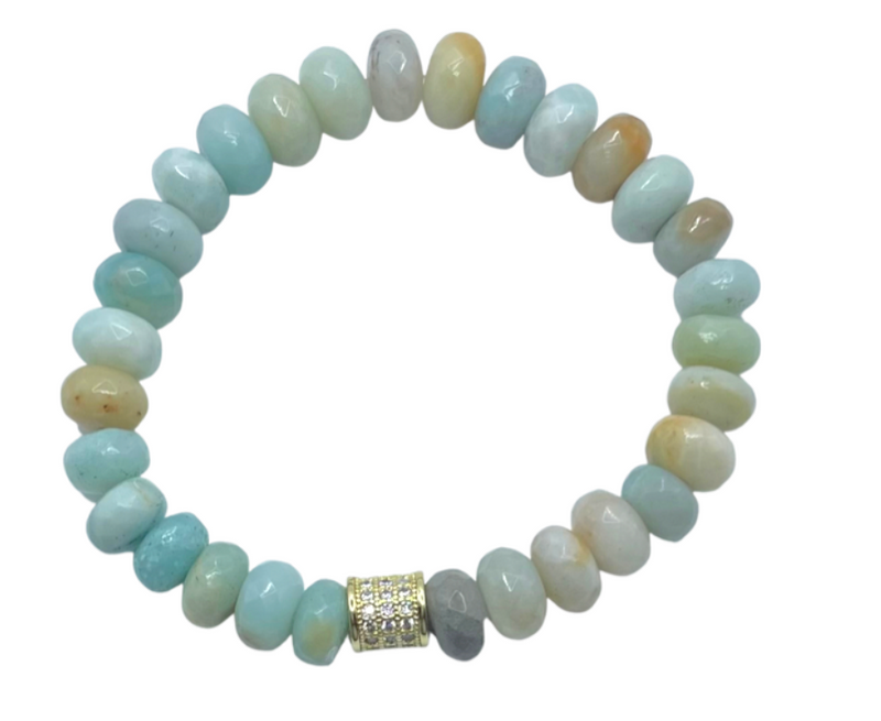 Clover Club Bracelet (amazonite)- wholesale