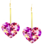 L'amour Drop Earrings - (more colors)