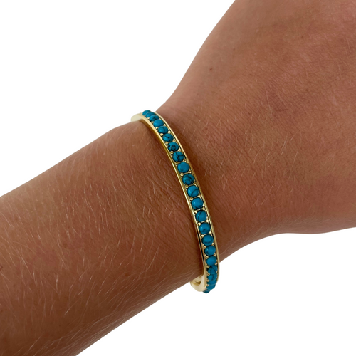 Turquoise Stud Bangle