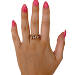 Pave Disc Ring