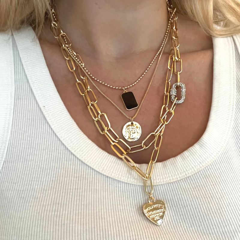 Luisa Layered Necklace Set- wholesale