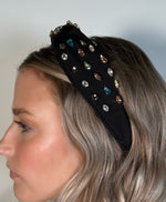 Bejeweled Headband - Black